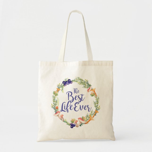 Bolsa Tote "O melhor outono da vida nunca" - (Frente)