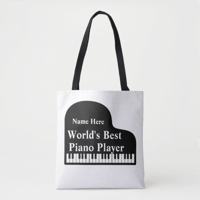 Bolsa Tote O melhor piano do mundo (Frente)