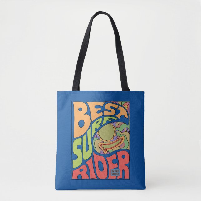 Bolsa Tote O melhor poster do surf nunca (Frente)