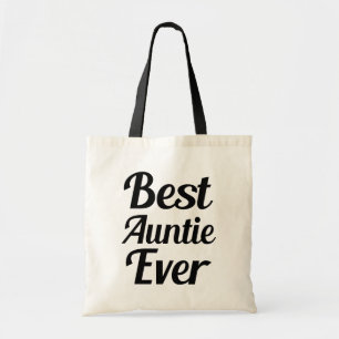 Bolsa Tote O melhor saco engraçado do Auntie Nunca