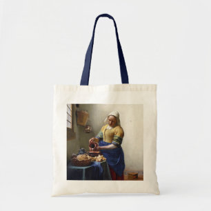 Bolsa Tote O Milkmaid, c.1658-60 (óleo em canvas)