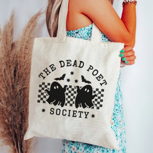 Bolsa Tote O Morto Poeta da Sociedade Ghost Galloween