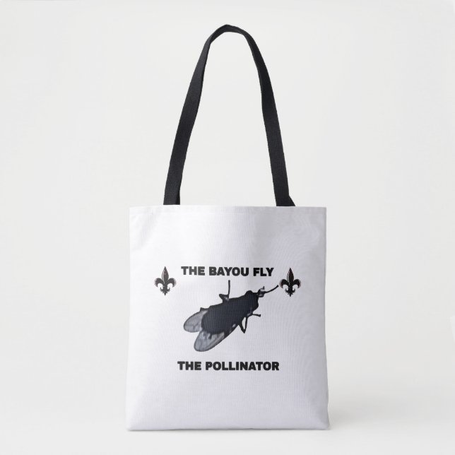 Bolsa Tote O Mosquito do Bayou (Frente)