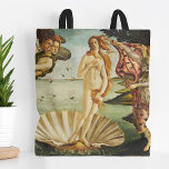 Bolsa Tote O Nascimento de Vênus | Botticelli<br><div class="desc">O Nascimento de Vênus pelo artista Renascentista italiano Sandro Botticelli (1445 - 1510). A pintura original de Botticelli é uma tempera no painel que mostra a deusa Vênus emergindo do mar como uma mulher crescida. Use as ferramentas de design para adicionar texto personalizado ou personalizar a imagem.</div>