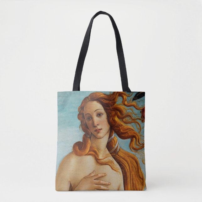 Bolsa Tote O Nascimento de Vênus (detalhe), Sandro Botticelli (Frente)