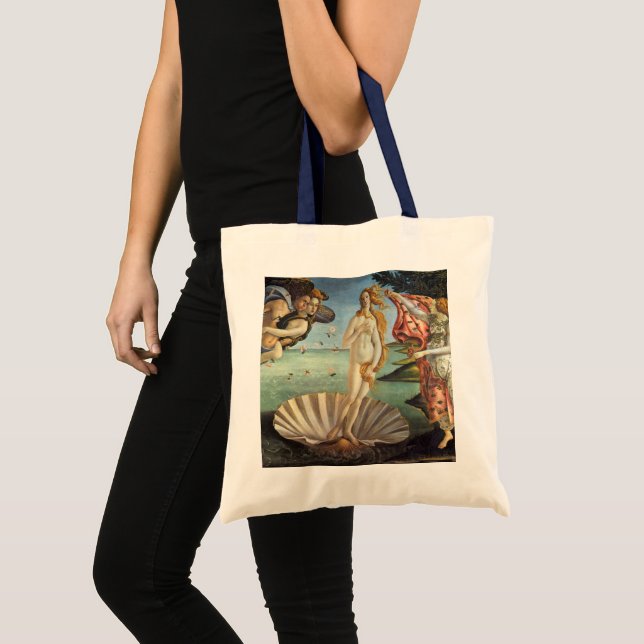 Bolsa Tote O Nascimento de Vênus por Sandro Botticelli (Frente (produto))