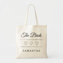 Bolsa Tote O Noivo(a) Design de Casamento Personalizado