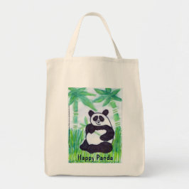Bolsa Tote O.O. Happy Panda Organic Bag