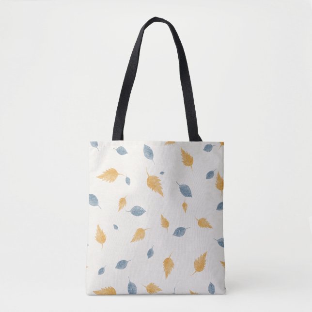 Bolsa Tote O padrão de fundo deixa textura (Frente)