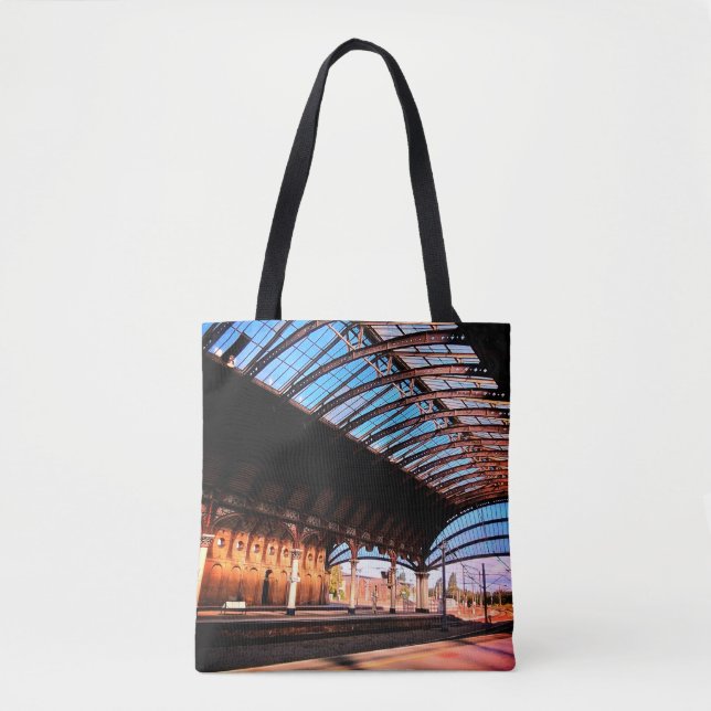 Bolsa Tote O padrão, na estação (Frente)