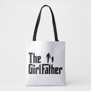 Bolsa Tote O Pai da Menina Pai de Meninas Pai Engraçado Filha