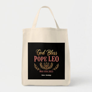 Bolsa Tote O Papa deus abençoe Leo Celebra Novo Papa 8 de mai