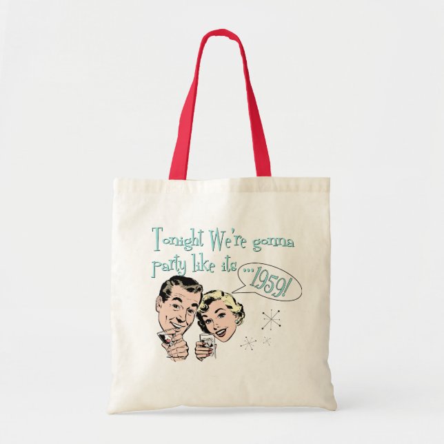 Bolsa Tote O partido como ele é 1959! (Frente)