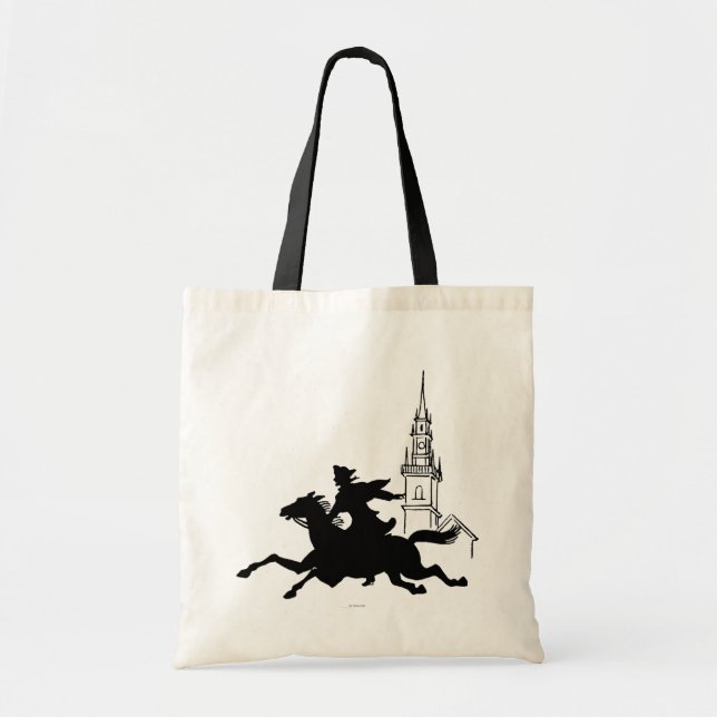 Bolsa Tote O passeio de Paul Revere (Frente)