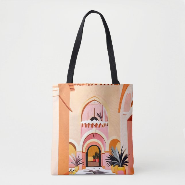 Bolsa Tote O pátio (Frente)