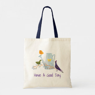 Bolsa Tote O Pavão, O Pato E O Pintinho