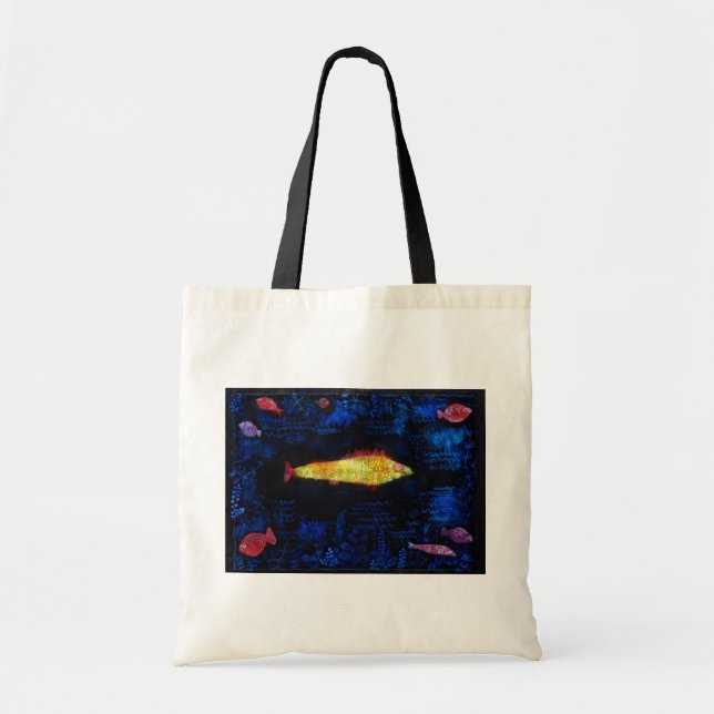 Bolsa Tote O Peixe Goldfish, Paul Klee (Frente)