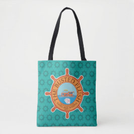 Bolsa Tote O Penteado (Aqua) -