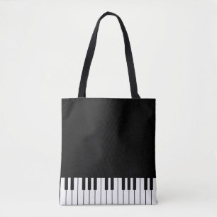 Bolsa Tote O piano fecha a sacola