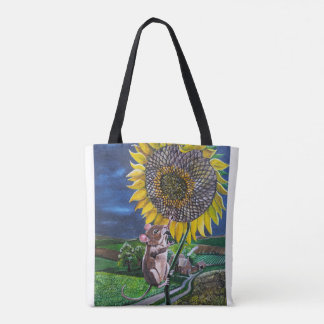 Bolsa Tote O Pintura do Cume do Girassol por Alfred Fox