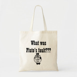 Bolsa Tote O Planeta Plutão Bag