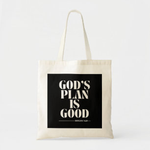 Bolsa Tote O Plano de Deus é bom - Romanos 8:28