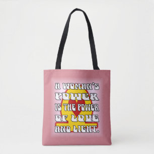 Bolsa Tote O poder da mulher