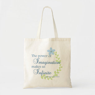 Bolsa Tote O poder do saco da imaginação