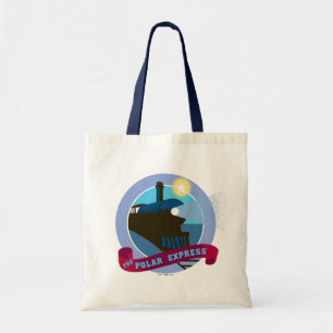 Bolsa Tote O Polar Express Crachá Vintage