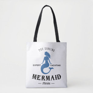 Bolsa Tote O poster da sereia do canto