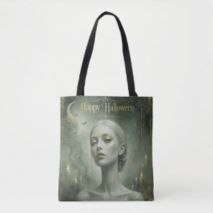 Bolsa Tote O Pranto Dourado da Bruxa Esmeralda