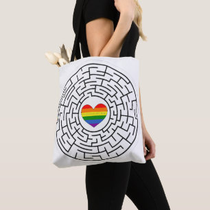 Bolsa Tote O prêmio de SlipperyJoe, labyri quebra-cabeça laby