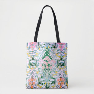 Bolsa Tote O primavera floresce belas artes de Nouveau da