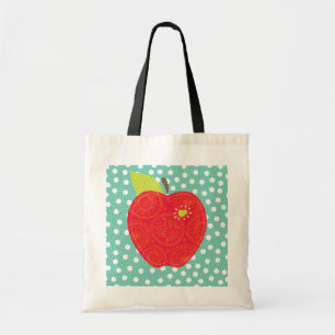 Bolsa Tote o professor Apple remenda com saco dos pokadots
