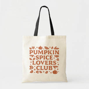 Bolsa Tote O Pumpkin Spice Lovers Club