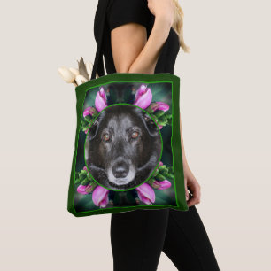 Bolsa Tote O Quadro Da Flor Turtlehead Cria A Sua Própria Fot