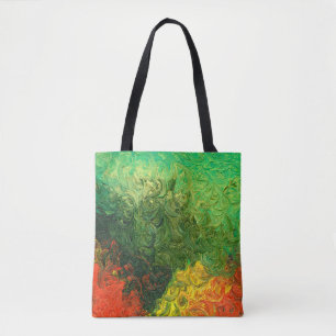 Bolsa Tote o quadro pintado em óleo. pintura de óleo de fundo