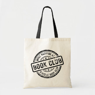 Bolsa Tote O que acontece no Clube de Livros Personalizado