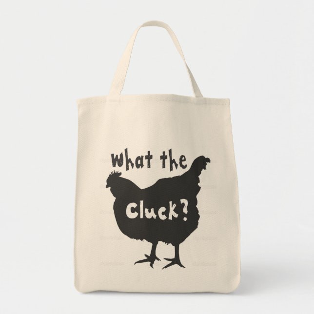 Bolsa Tote O que é o Cluck? (Frente)