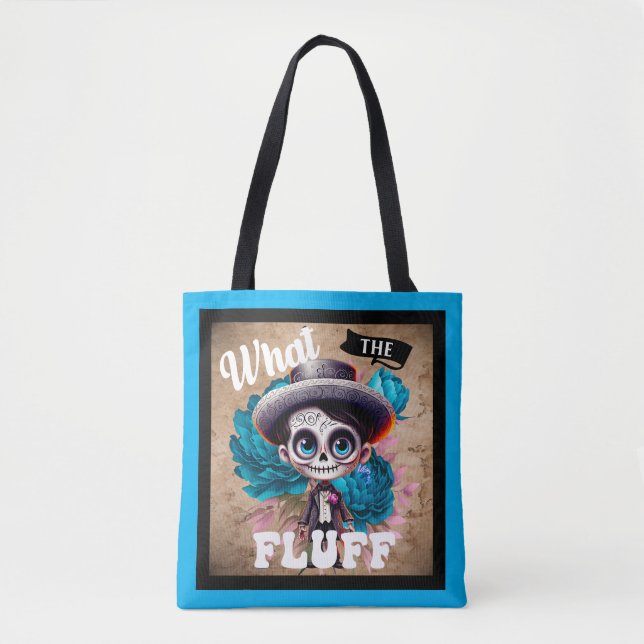 Bolsa Tote O que é o crânio de açúcar? (Frente)
