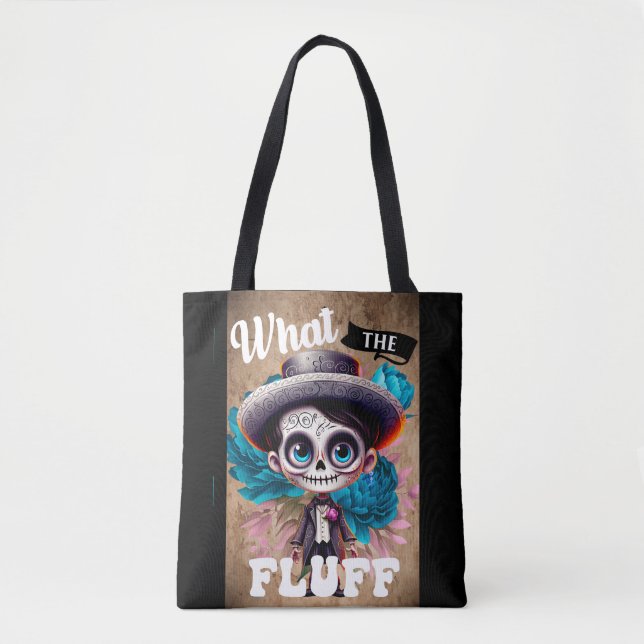 Bolsa Tote O que é o crânio de açúcar? (Frente)