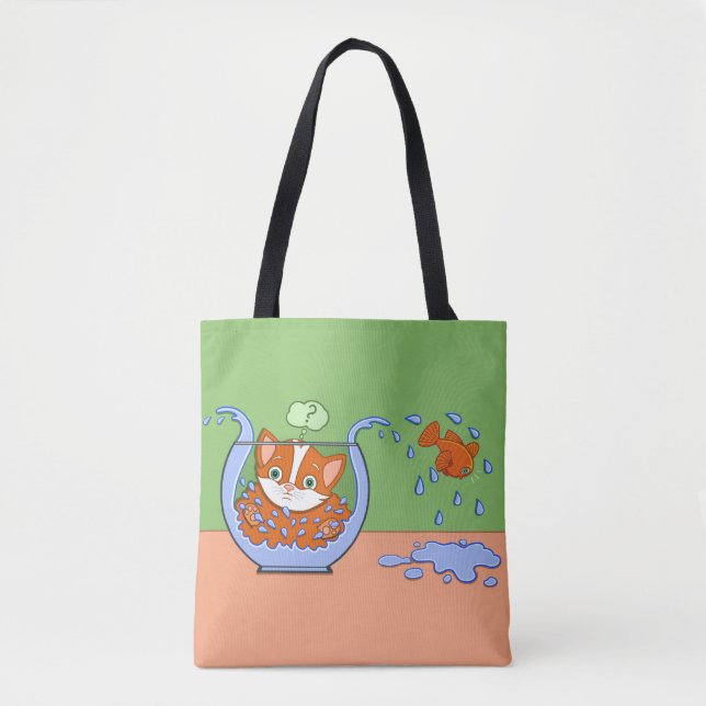 Bolsa Tote O que está acontecendo (Frente)