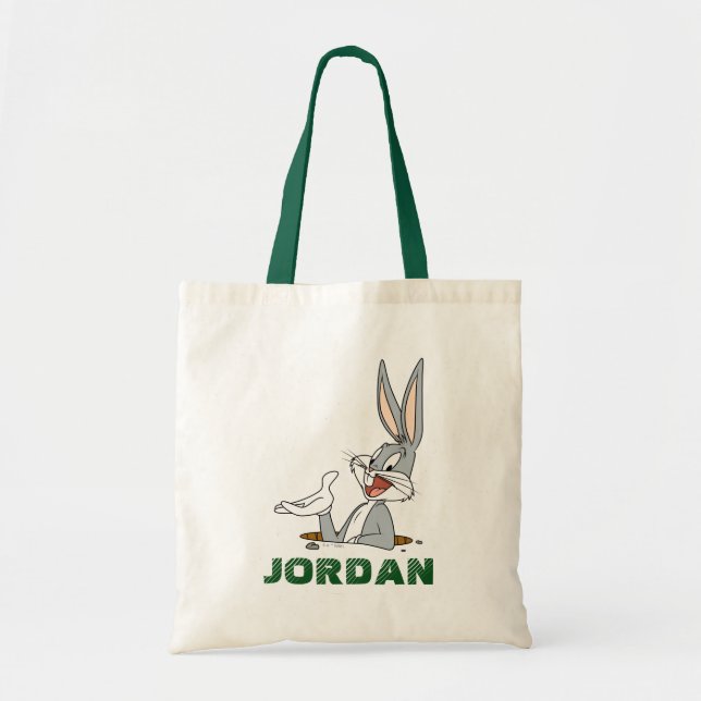 Bolsa Tote O QUE ESTÁ ACONTECENDO, DOC?™ COELHO BUGS™ Buraco  (Frente)