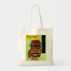 Bolsa Tote O que meu #Coffee me diz - tiro de caneca da
