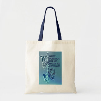 Bolsa Tote O que não me mata faz-me impressionante
