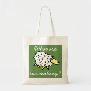 Bolsa Tote "O que são fazeres?" Cartoon Project Bag