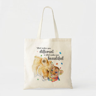 Bolsa Tote O Que Te Torna Diferente É O Que Te Torna Bela