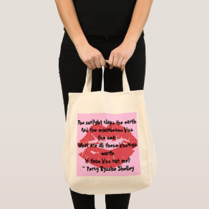 Bolsa Tote O que valem todos esses beijos de bolsa?