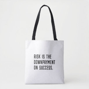 Bolsa Tote O risco é o desembolso do sucesso
