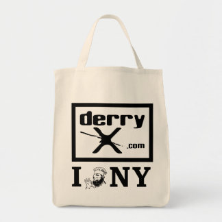 Bolsa Tote o saco de compras do derryX NY de I